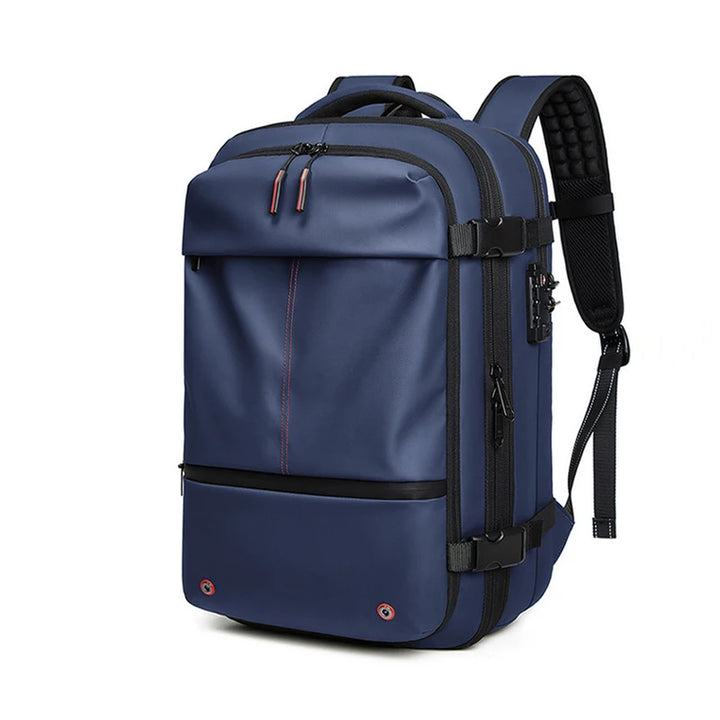 Backpack vacuum compression